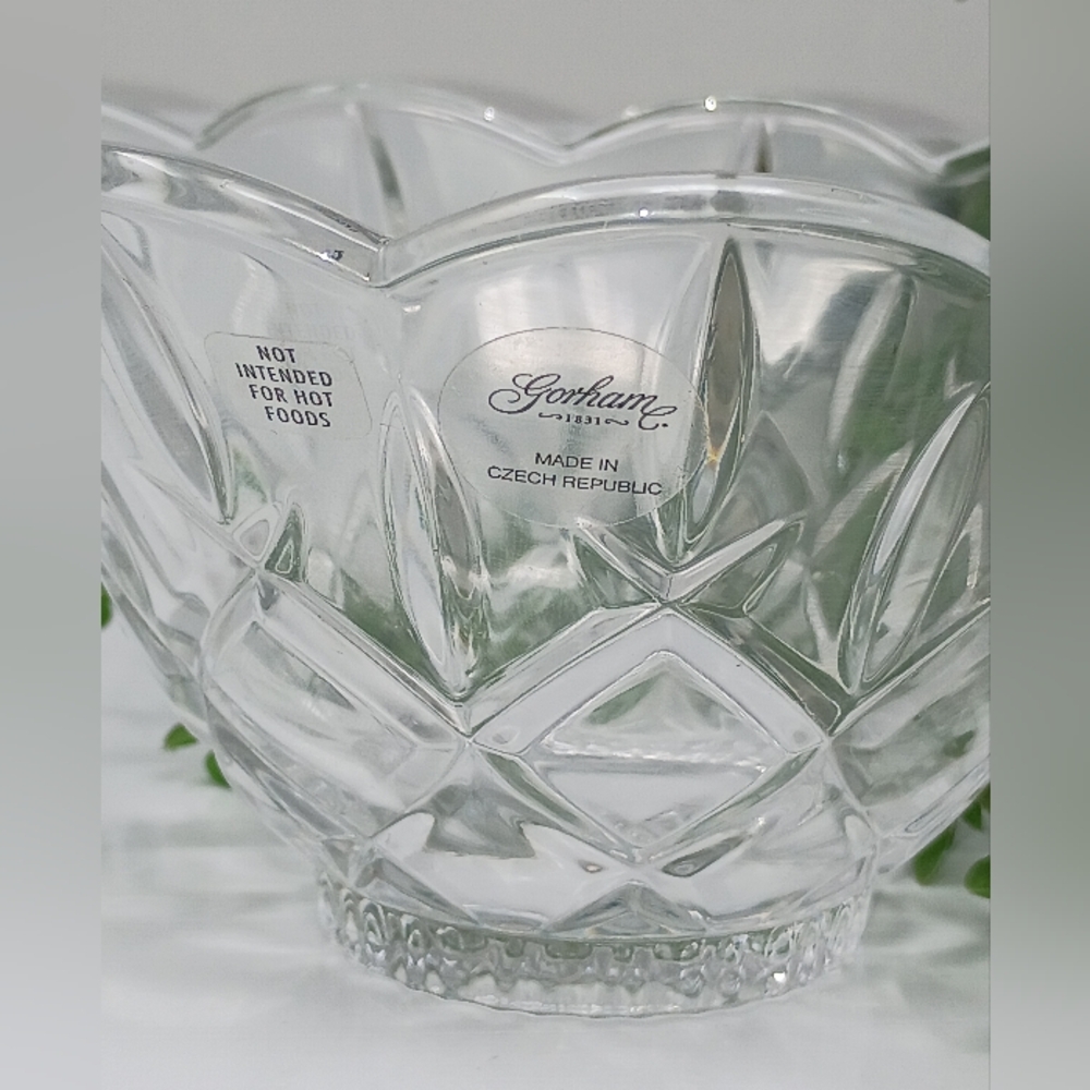 Gorham Crystal Bowl